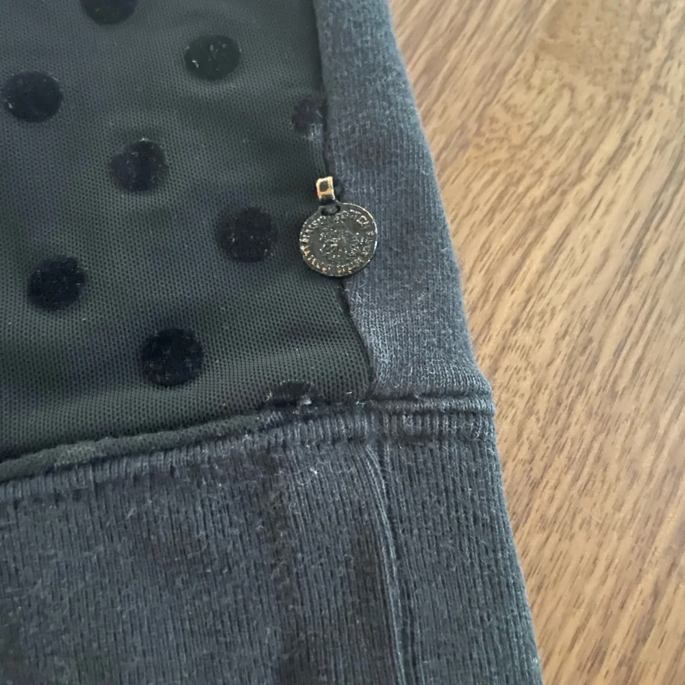 Scotch & Soda Maison Scotch black on black polka dot dress sweater - Picture 5 of 5
